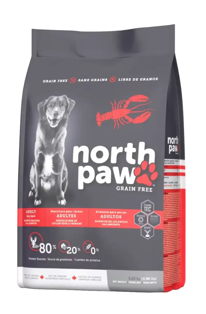 North Paw Grain Free Atlantic Seafood with Lobster Adult Dog Food 