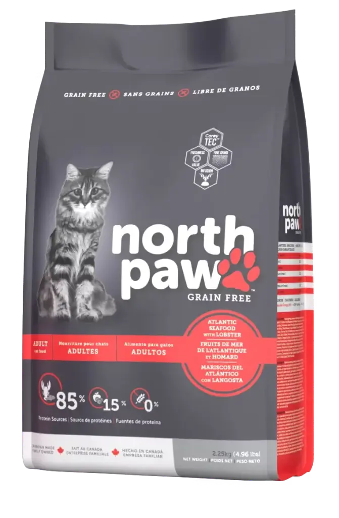 North Paw Grain Free Atlantic Seafood with Lobster Adult Cat Food 