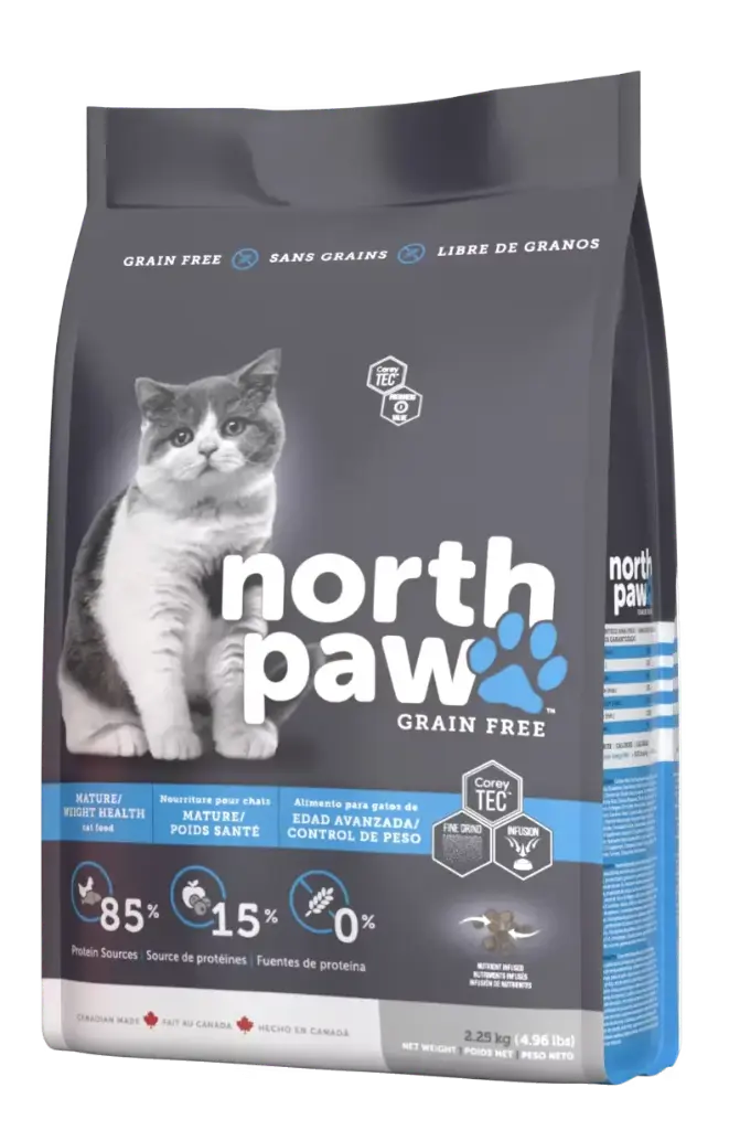 North Paw Grain Free Mature / Weight Health Cat Food 