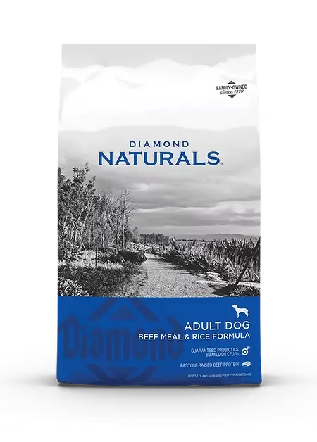 Diamond Naturals Beef and Rice Adult Dog 