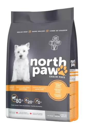 North Paw Grain Free Lamb and Sweet Potato Adult Dog Food 