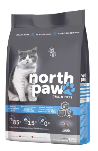 North Paw Grain Free Mature / Weight Health Cat Food 
